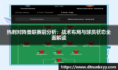 热刺对阵曼联赛前分析：战术布局与球员状态全面解读